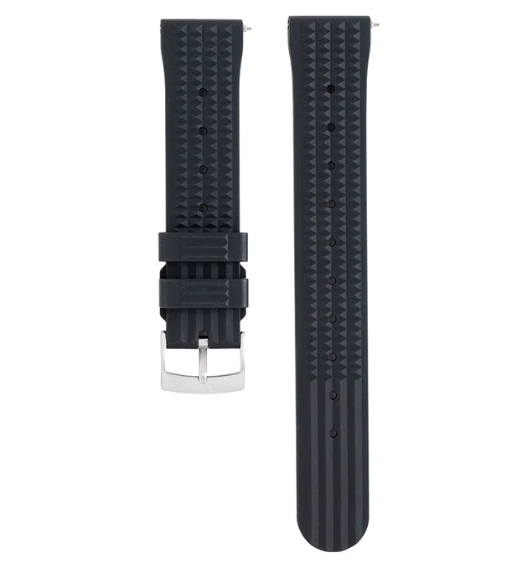 FKM Rubber Watch Straps: Discover BluShark's Durable Bands for All Activities