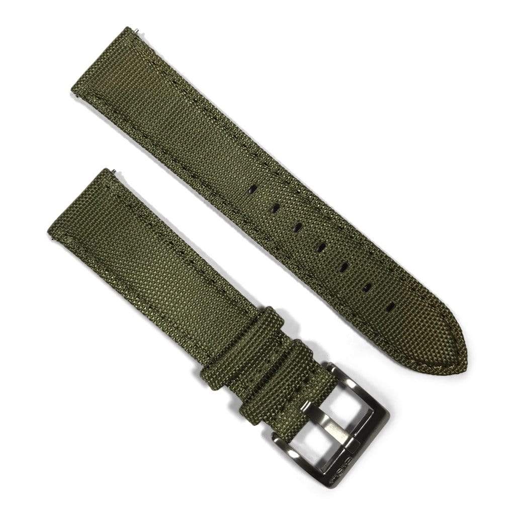 BluShark Cordura - Olive Green Watch Strap