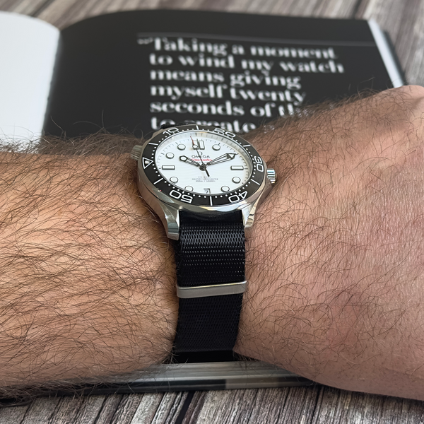 Meet the AlphaShark Our Heavy Duty Double-Pass Military Style Watch Strap