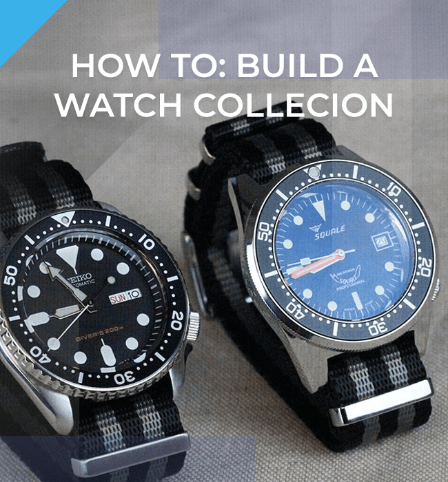 How to Build a Watch Collection - BluShark Straps