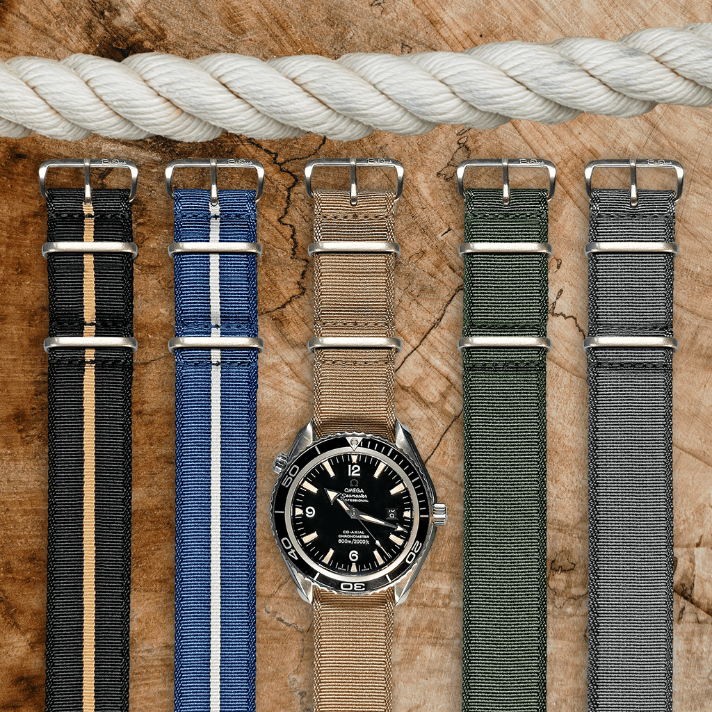 Introducing the brand new BluShark Nautilus One watch strap! Inspired by the original Mil-Spec straps