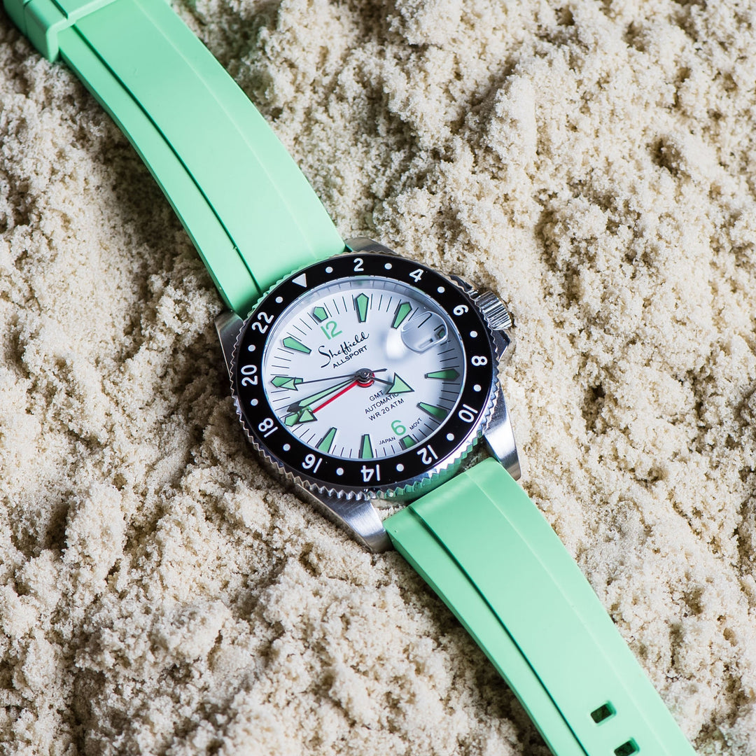 Matching the Unmatchable: 3 Exclusive Custom Colors in Our Ridge Rubber Watch Strap Collection - BluShark Straps