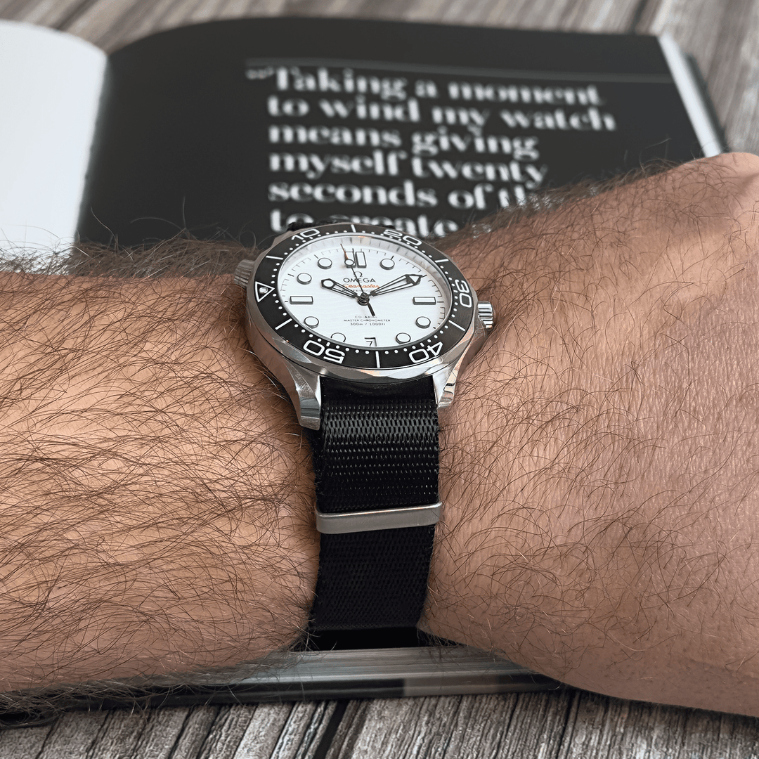 Meet the AlphaShark Our Heavy Duty Double-Pass Military Style Watch Strap - BluShark Straps