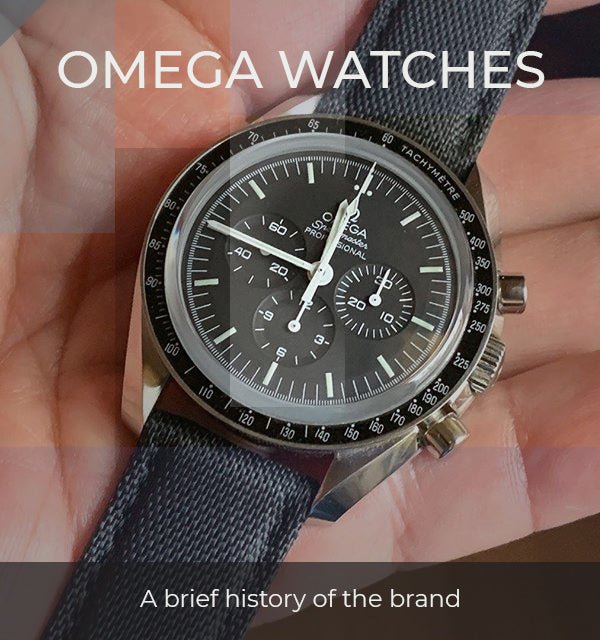 “Omega - Exact time for life” - The Story of a Watch Brand - BluShark Straps