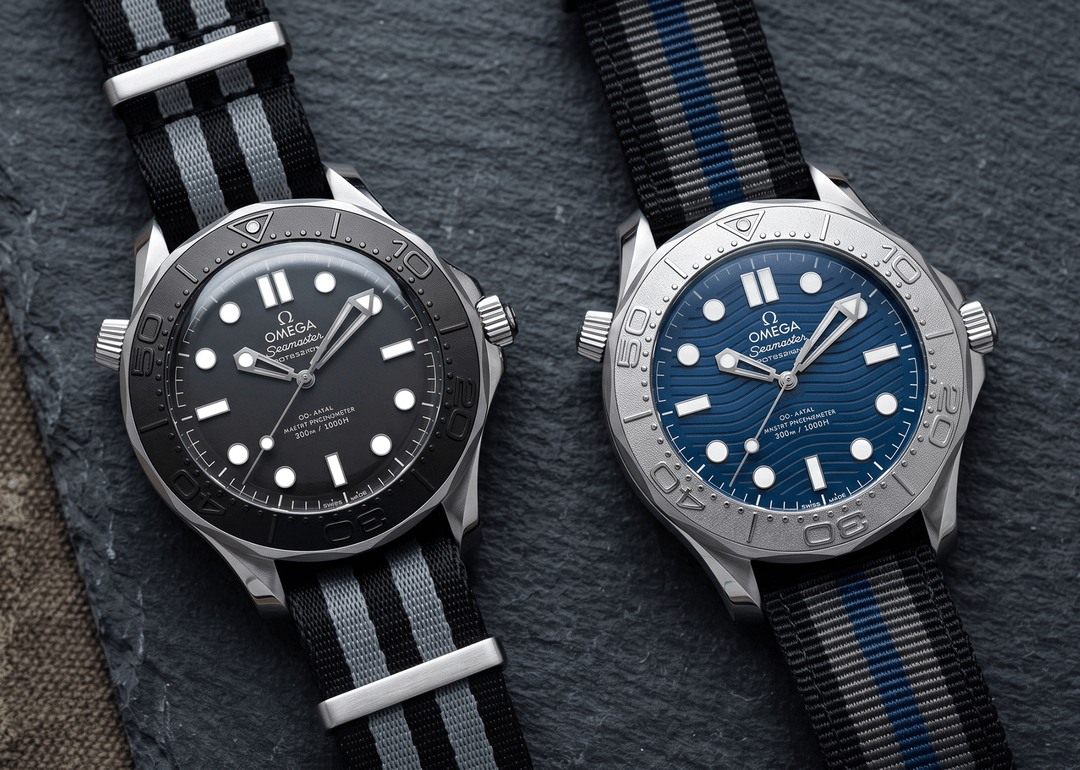 Omega's New Seamasters Are Here: The Best Bond-Style Straps to Match - BluShark Straps