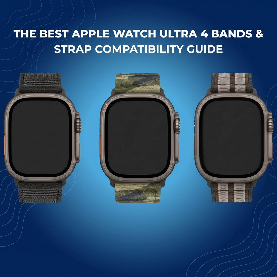 The Best Apple Watch Ultra 4 Bands & Strap Compatibility Guide - BluShark Straps