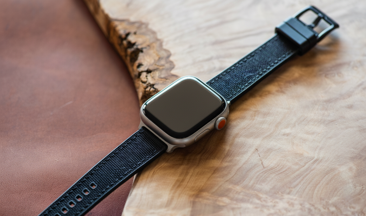 Canvas & Rubber Apple Watch Ultra Bands