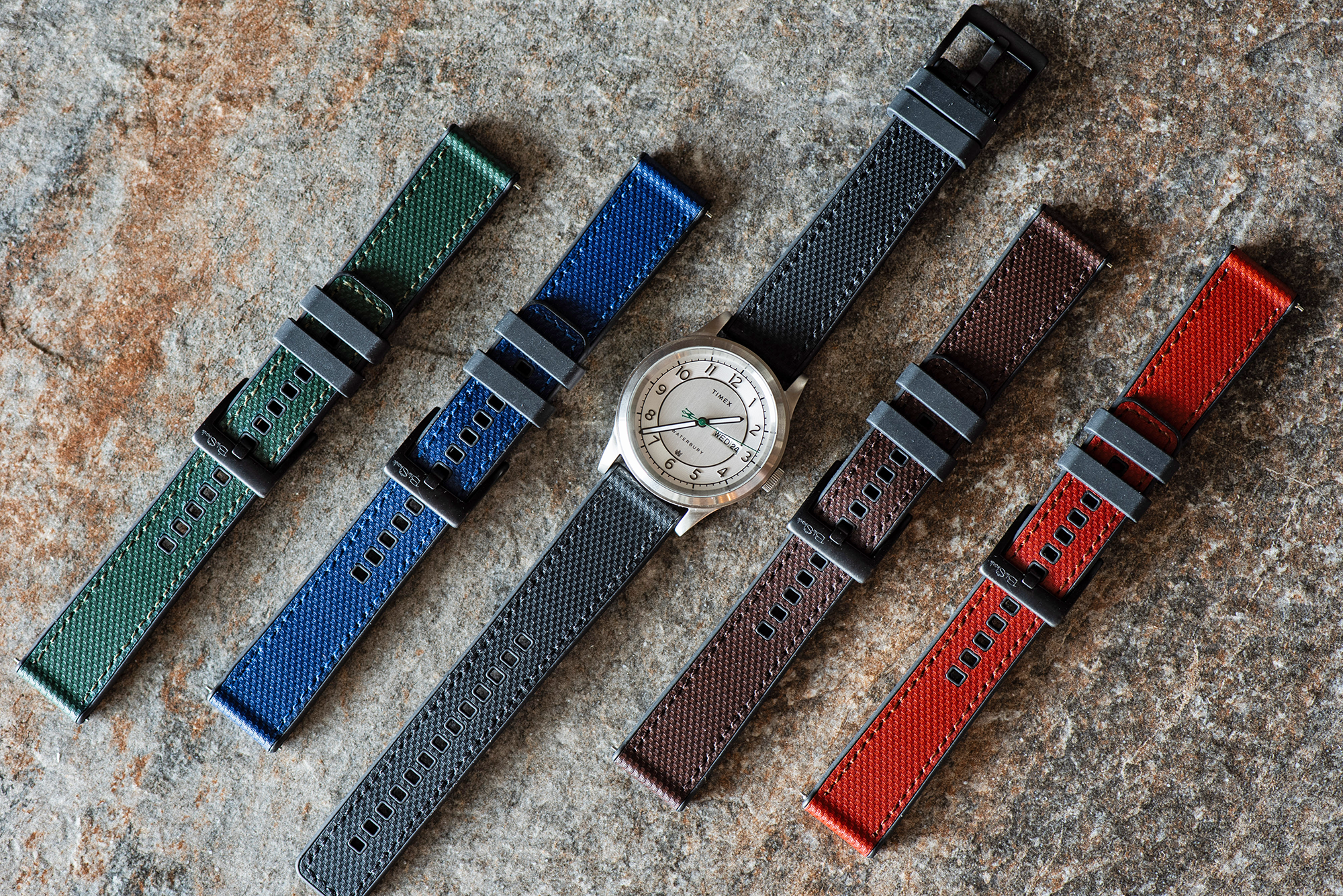 Leather & Rubber Watch Bands