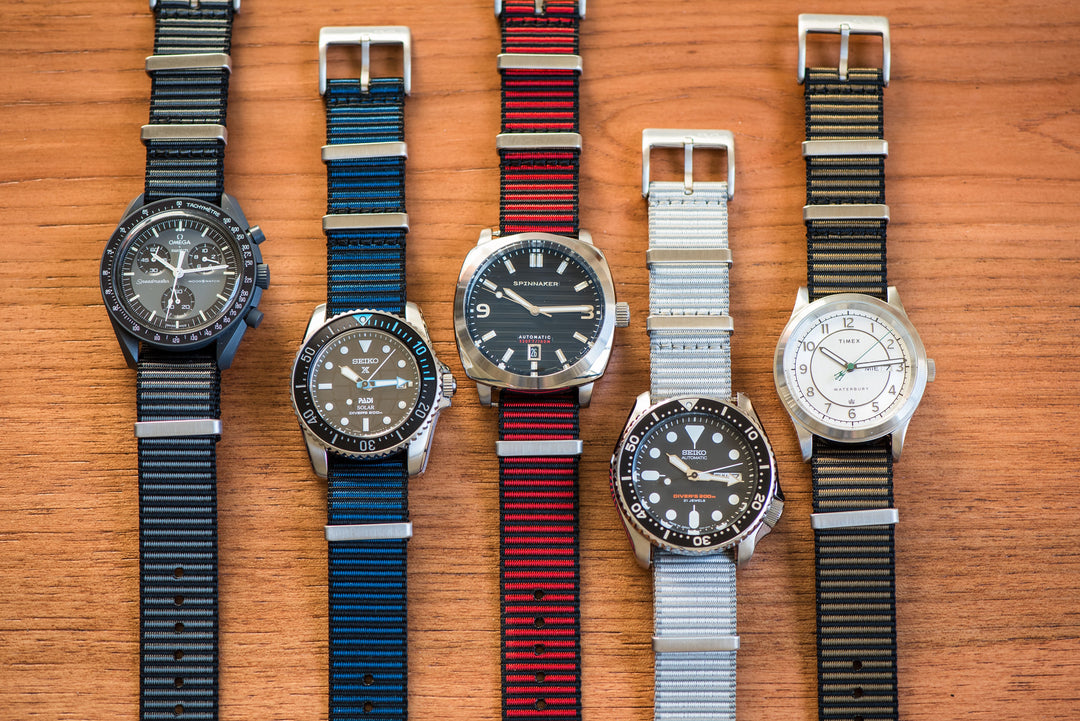 TigerShark Watch Straps - Striped Design | BluShark Straps