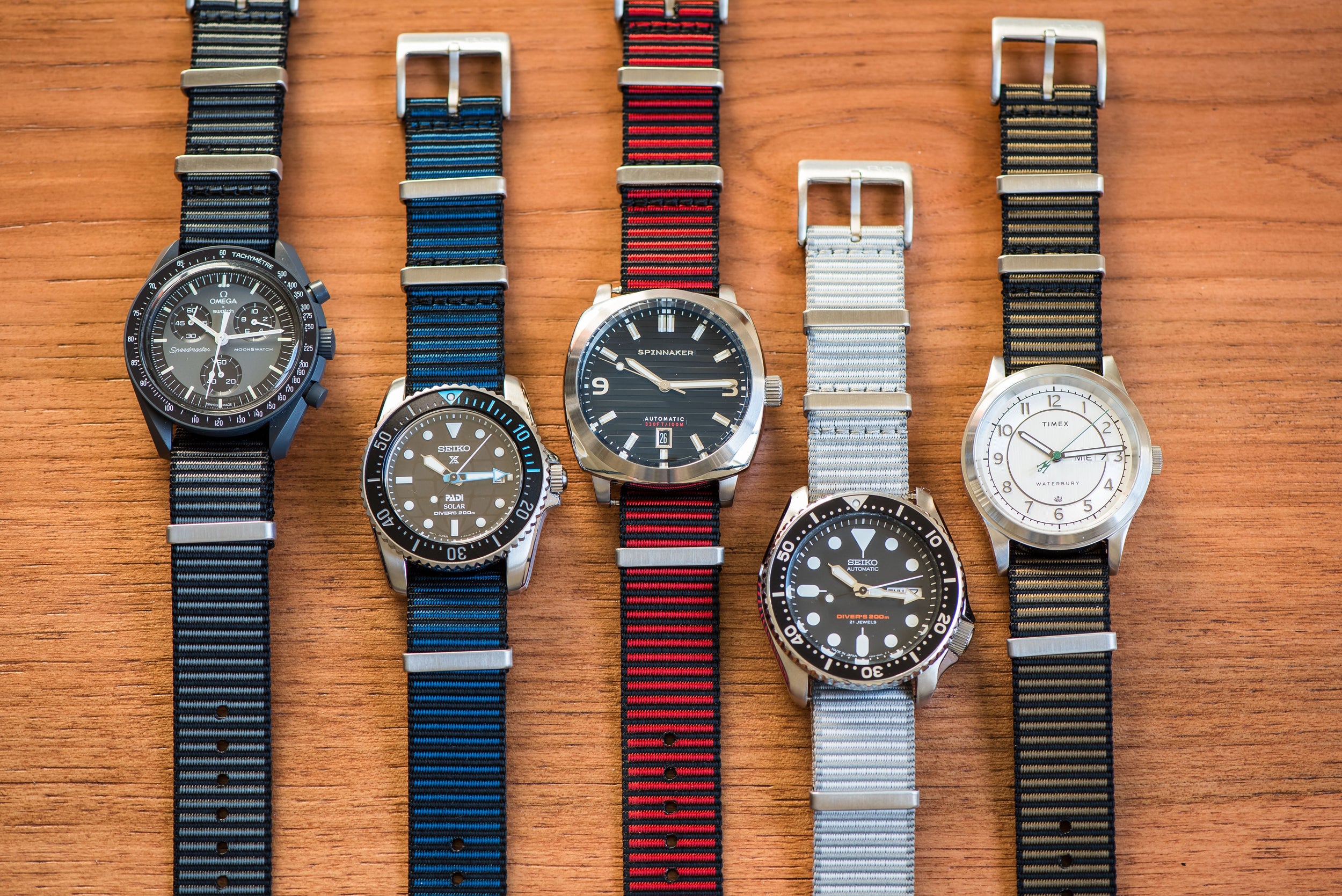 TigerShark Watch Straps - Striped Design | BluShark Straps