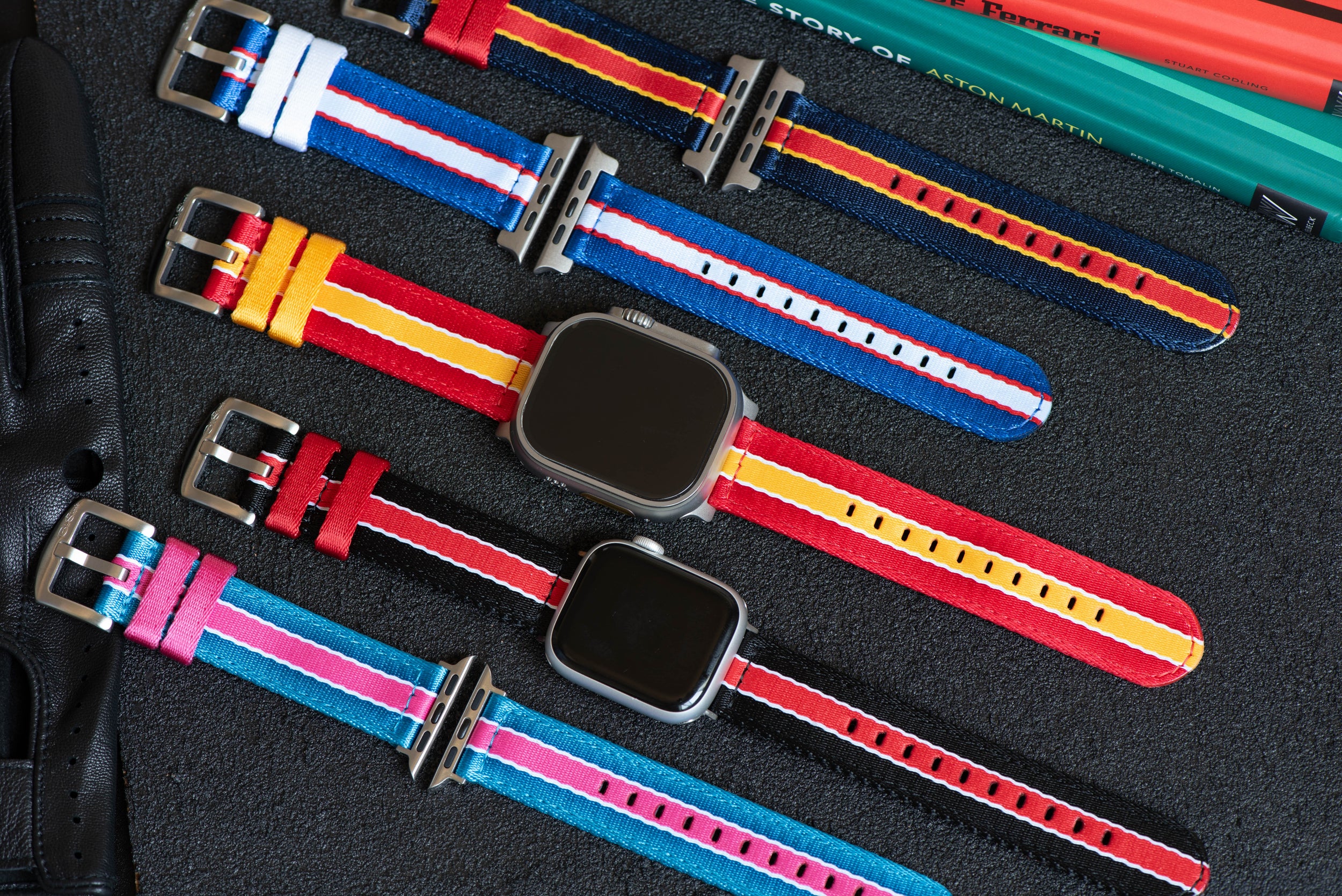 Alpha2 Nylon Bands For Apple Watch - BluShark Straps