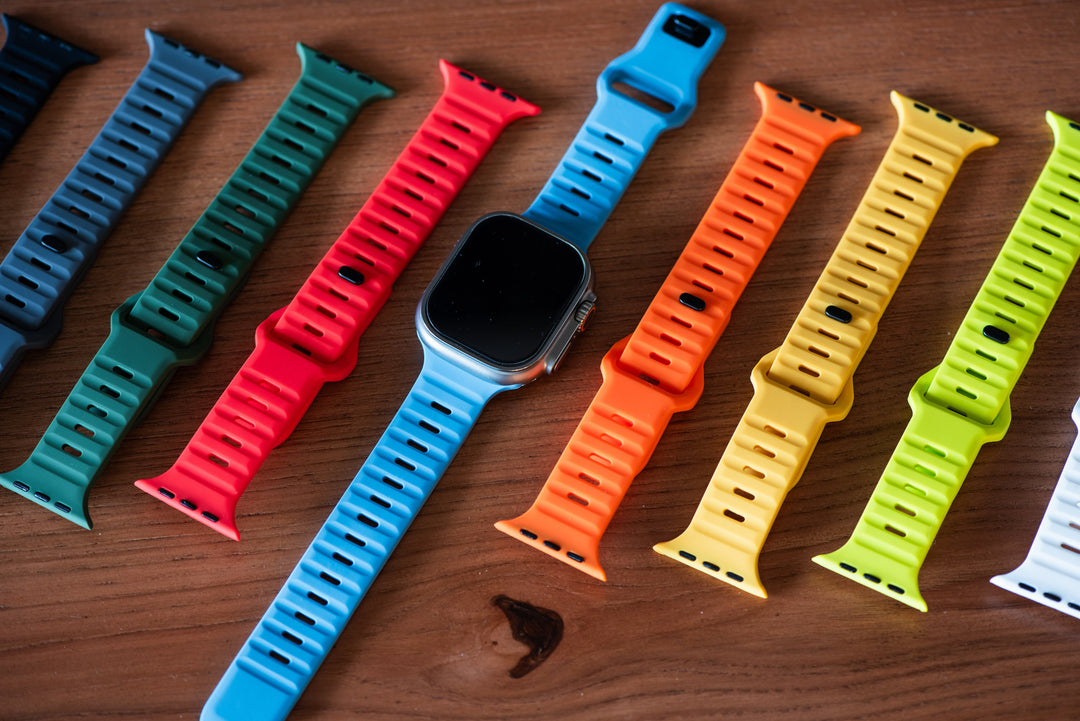 Apple Watch Band - Silicone Groove - BluShark Straps
