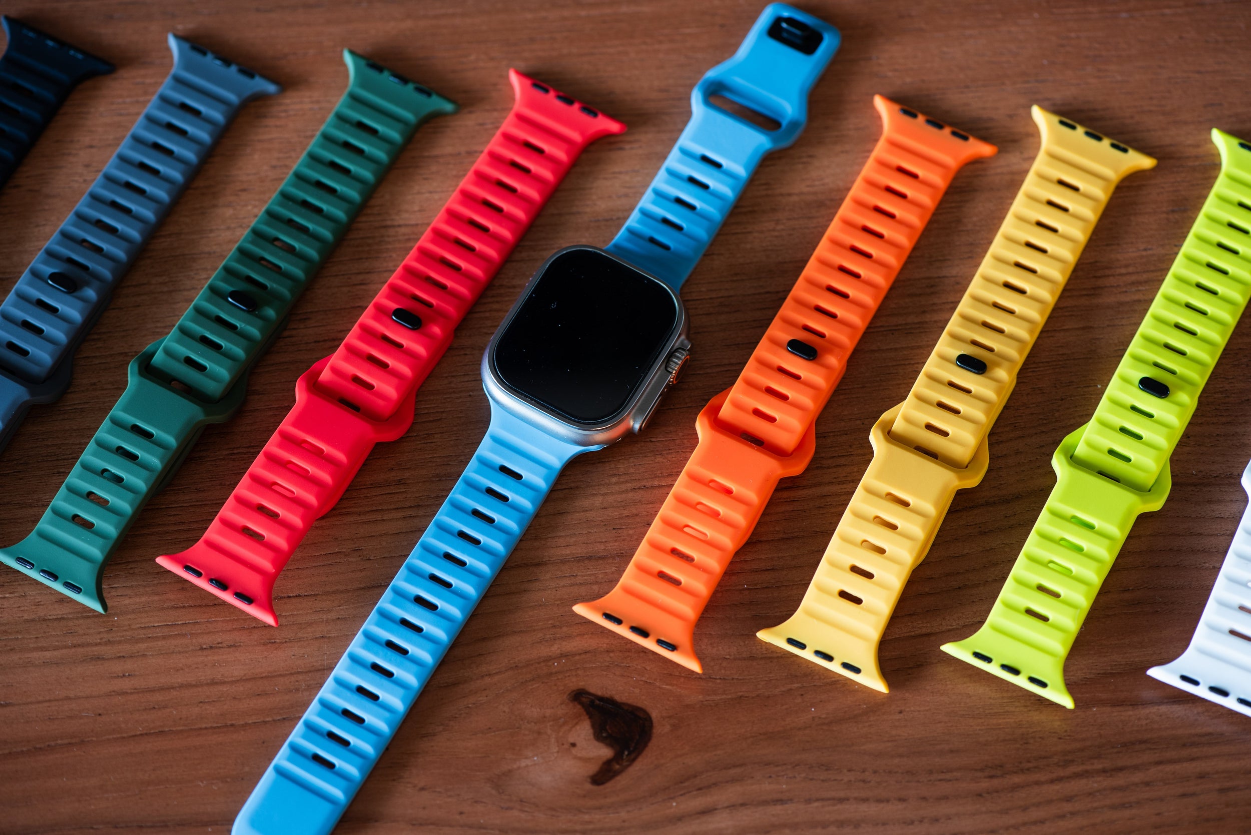 Apple Watch Band - Silicone Groove - BluShark Straps