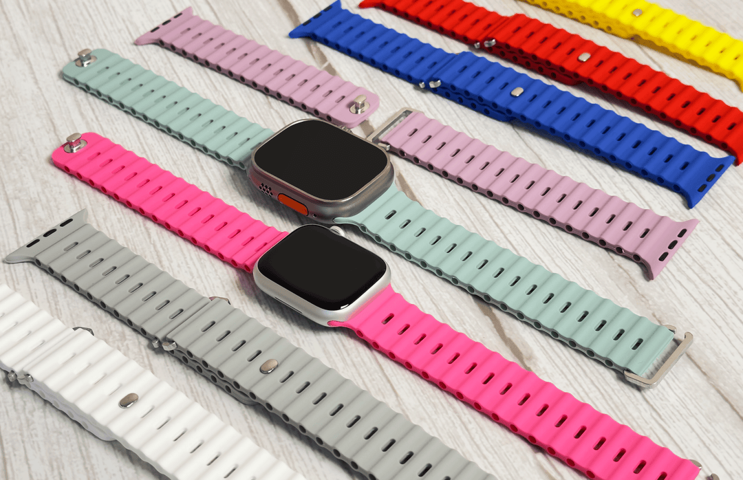 Apple Watch Band - Silicone Oceanica - BluShark Straps