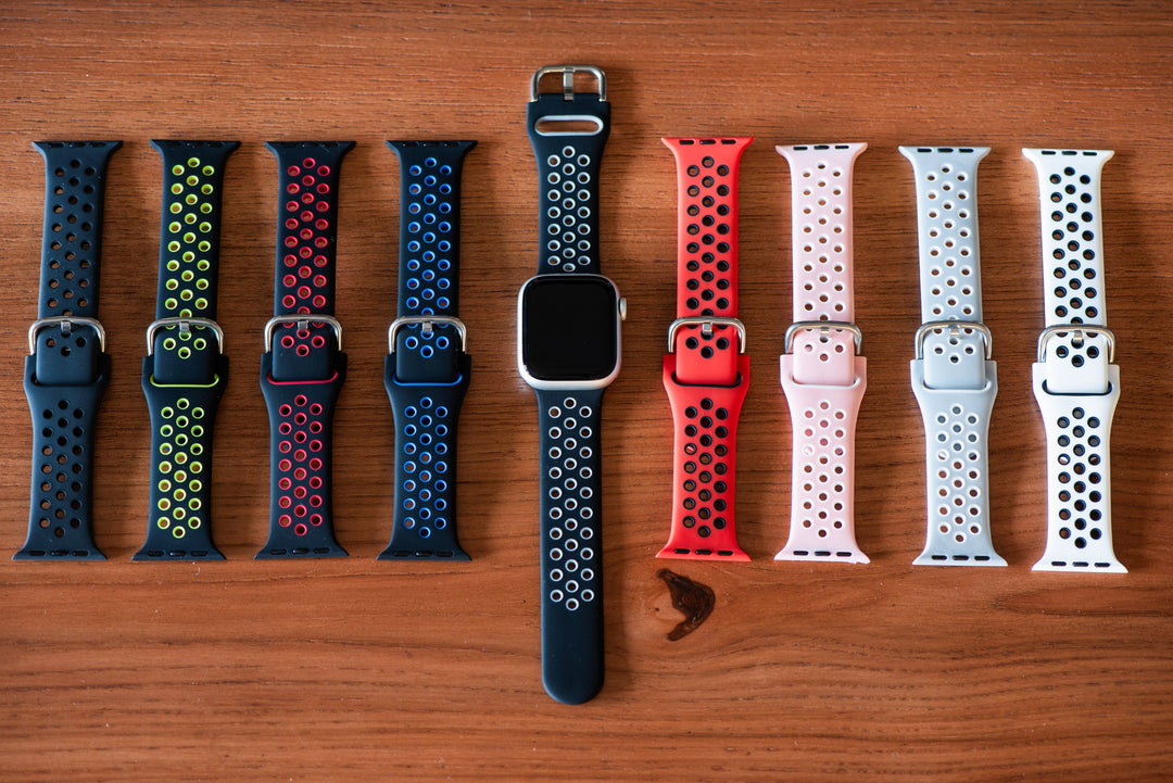 Apple Watch Band - Silicone Sport Buckle - BluShark Straps