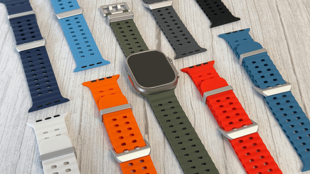 Apple Watch Band - Silicone Wave - BluShark Straps