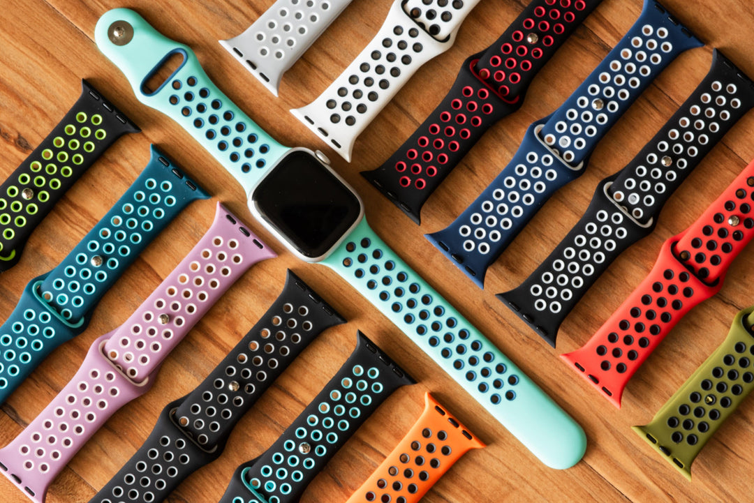 Apple Watch Silicone Sport Bands - BluShark Straps