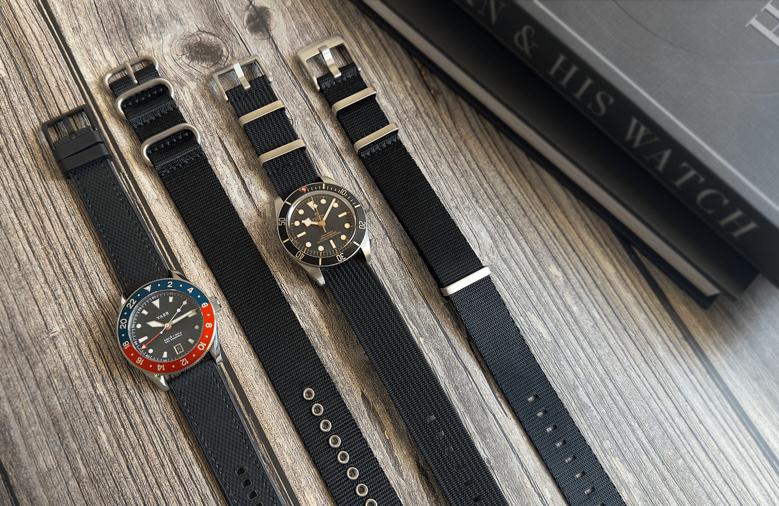 Black Watch Straps - BluShark Straps