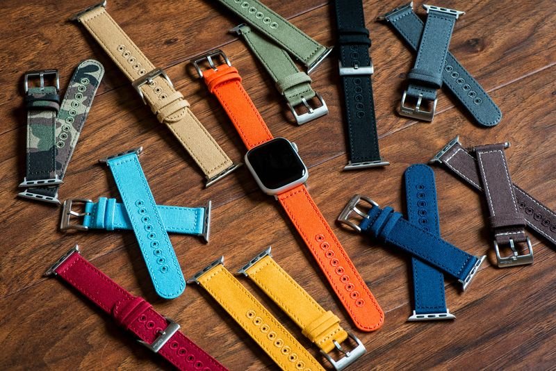 CanvaSoft 2.0 Bands For Apple Watch - BluShark Straps