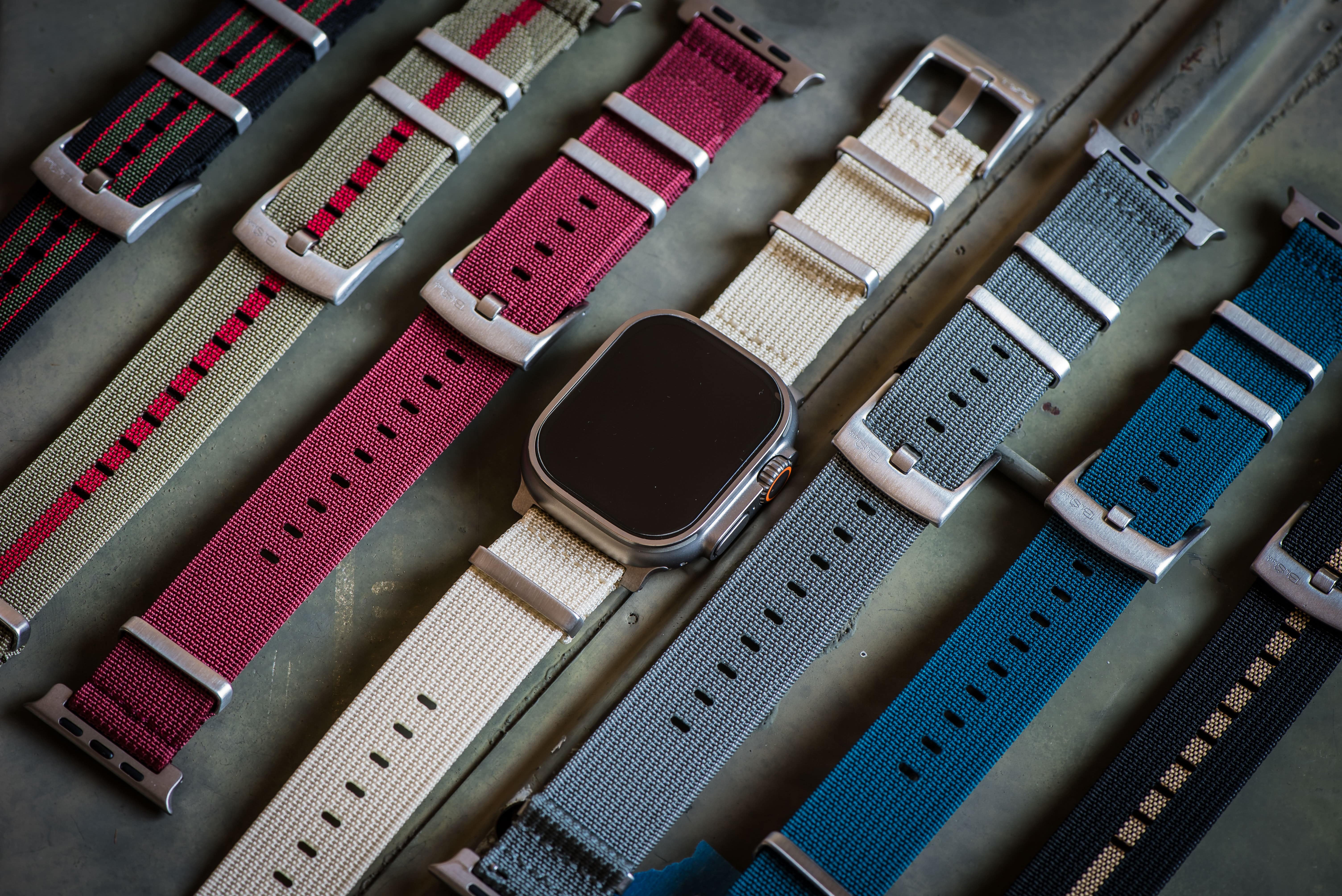 Fabric Bands for Apple ULTRA Watch – BluShark Straps
