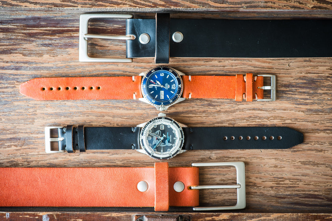 Horween Leather - Made in USA - BluShark Straps