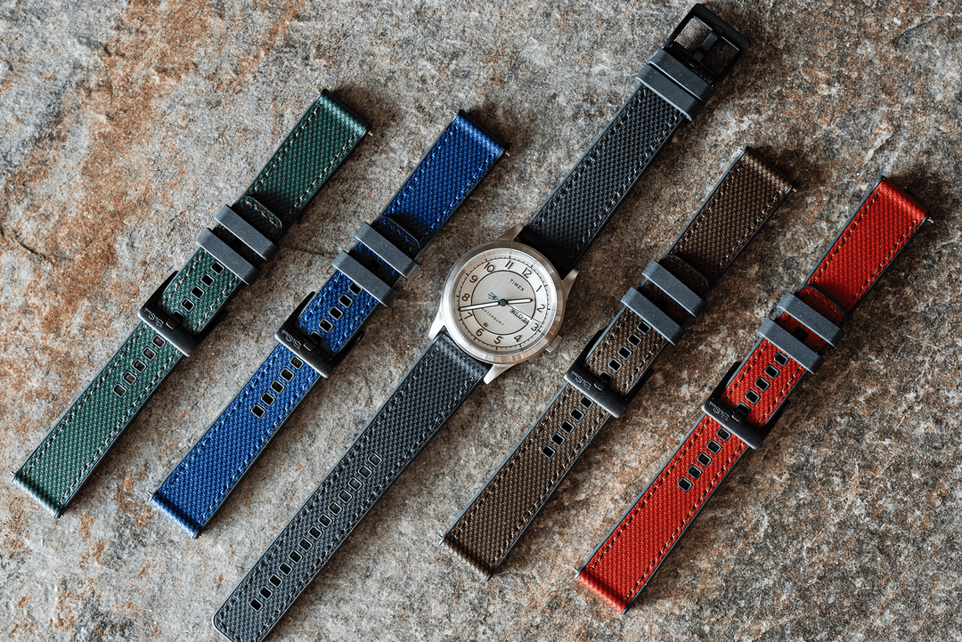 Leather & Rubber Watch Bands - BluShark Straps