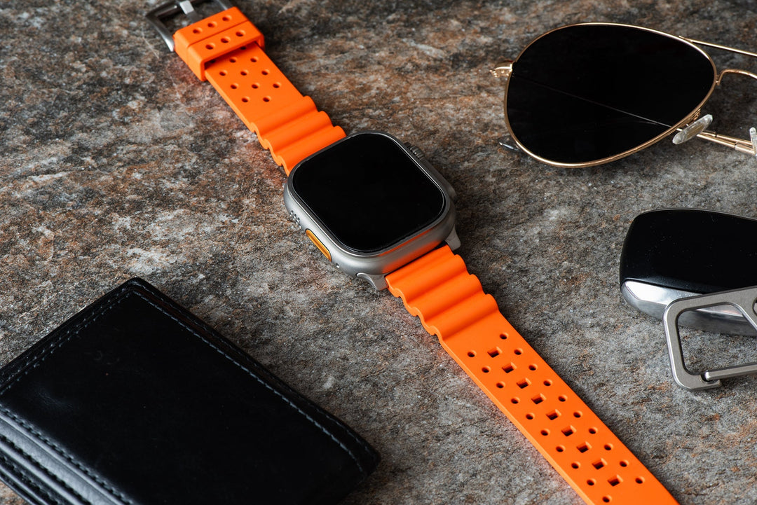 Sport Rubber Bands For Apple Watch - BluShark Straps