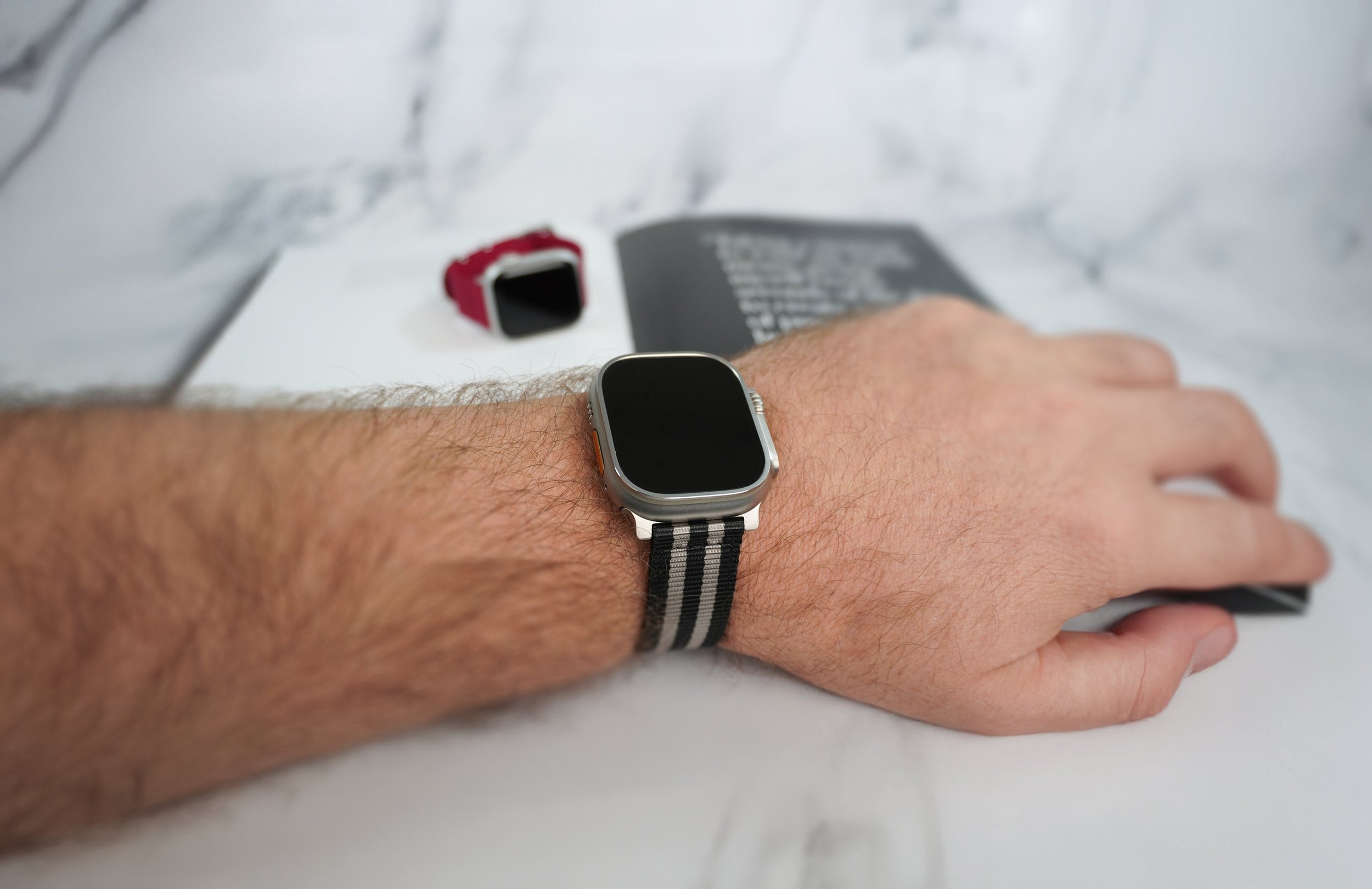 The O2 Strap For Apple Watch ULTRA - BluShark Straps