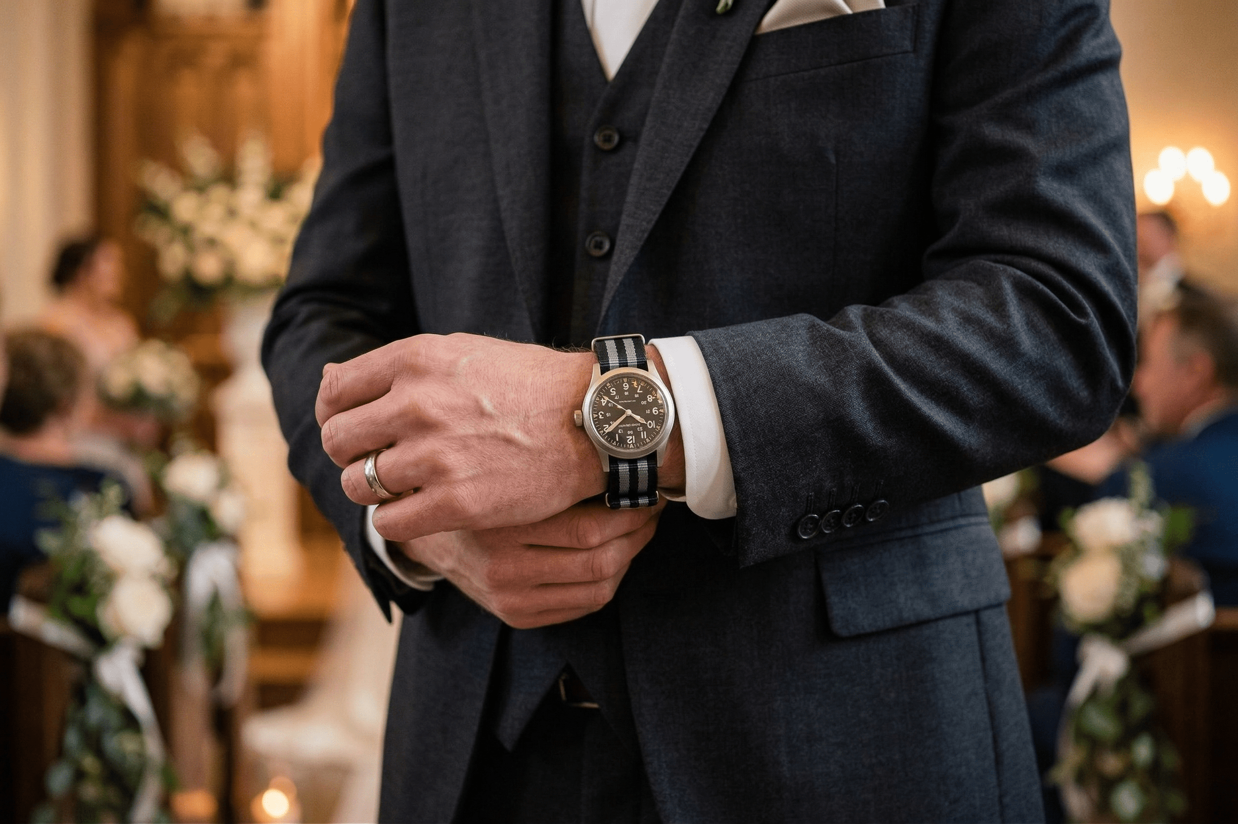 Wedding Watch Straps for Groom & Groomsmen - BluShark Straps