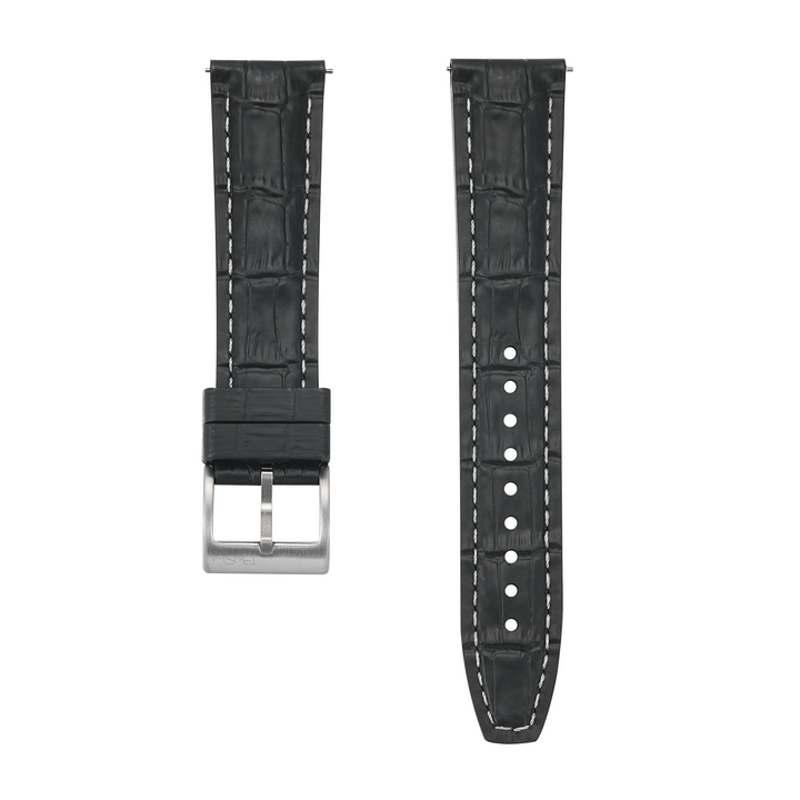 Croc Rubber - Black with White