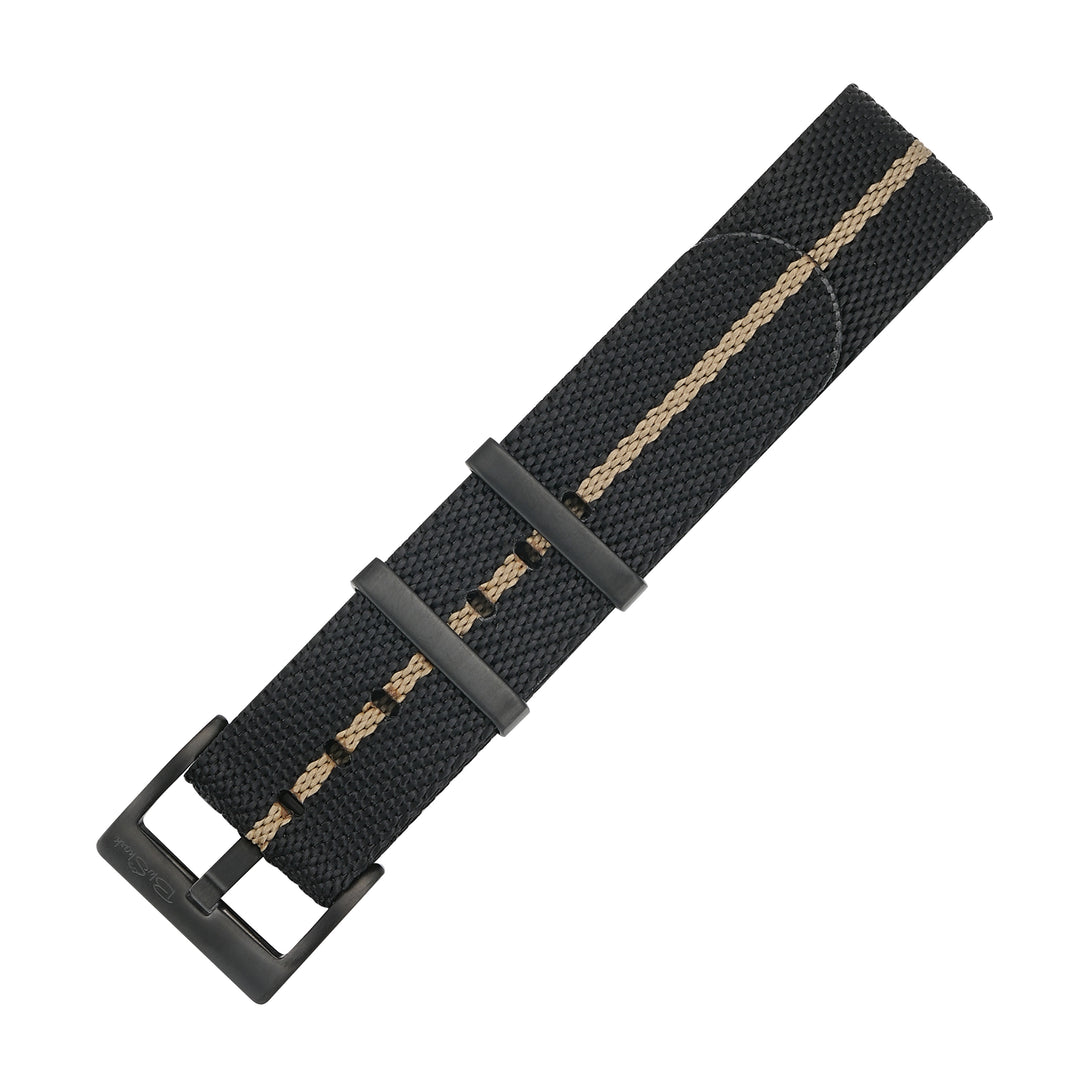 Knit Weave - Black & Tan