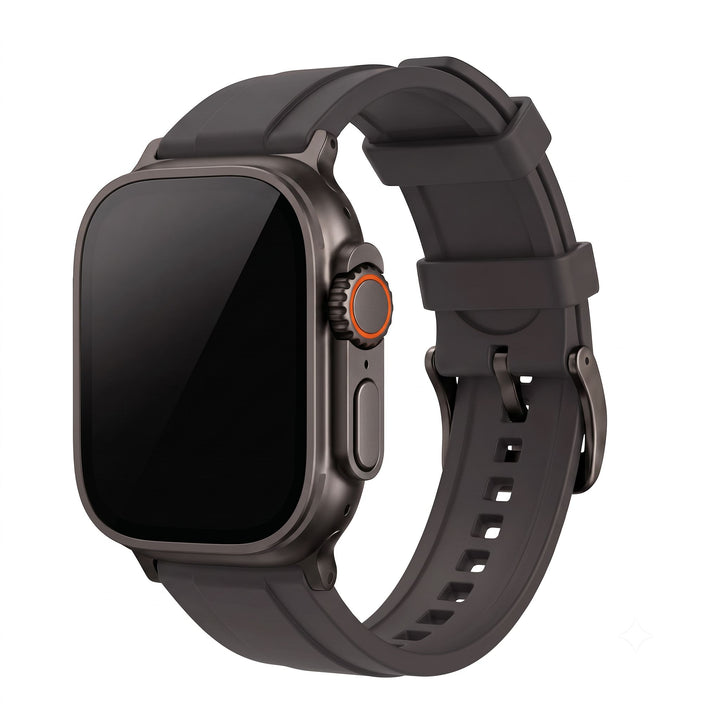 Ridge Rubber Band - For Apple Watch ULTRA - Graphite