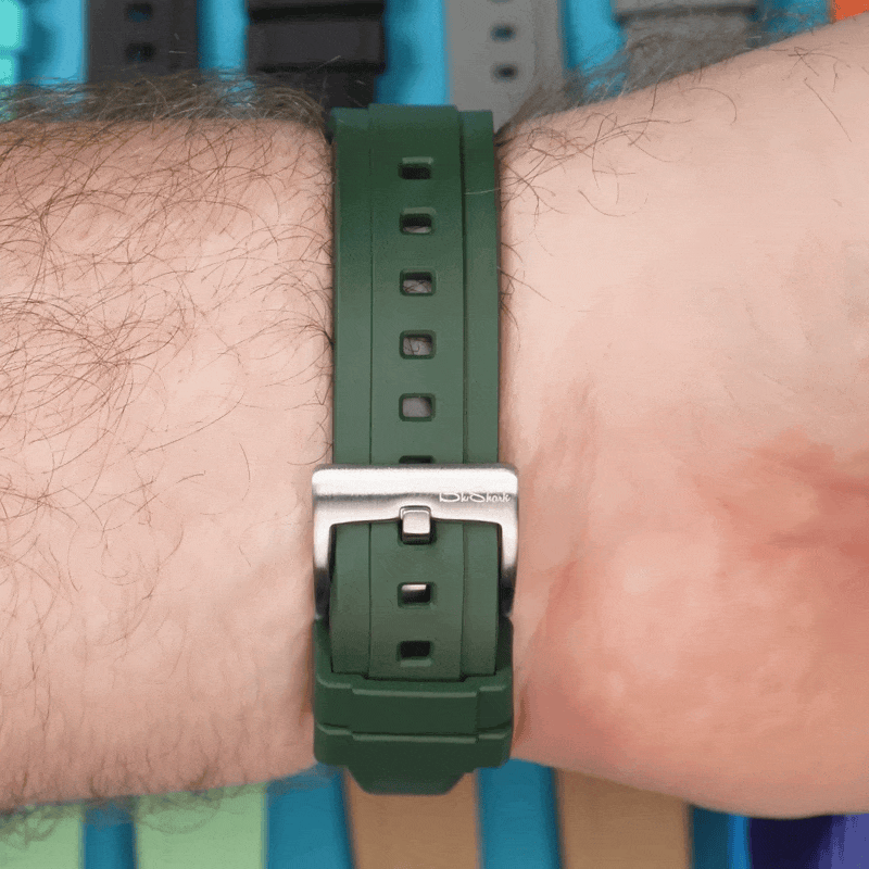 Ridge Rubber - Green