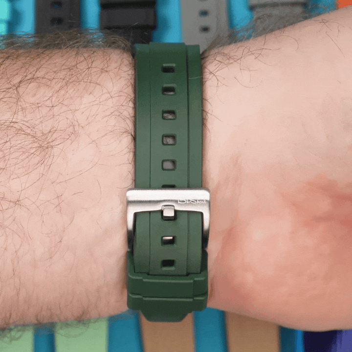 Ridge Rubber - Green