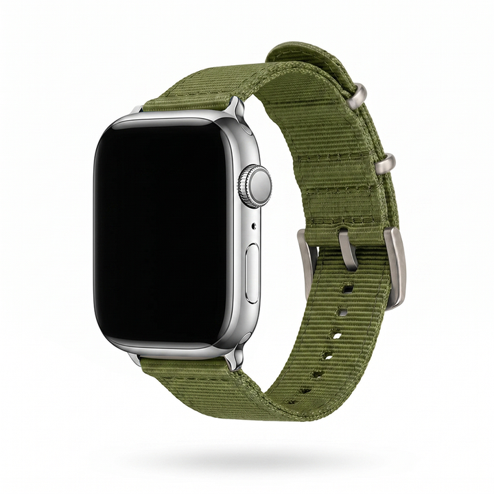 The O2 Band - For Apple Watch - Army Green