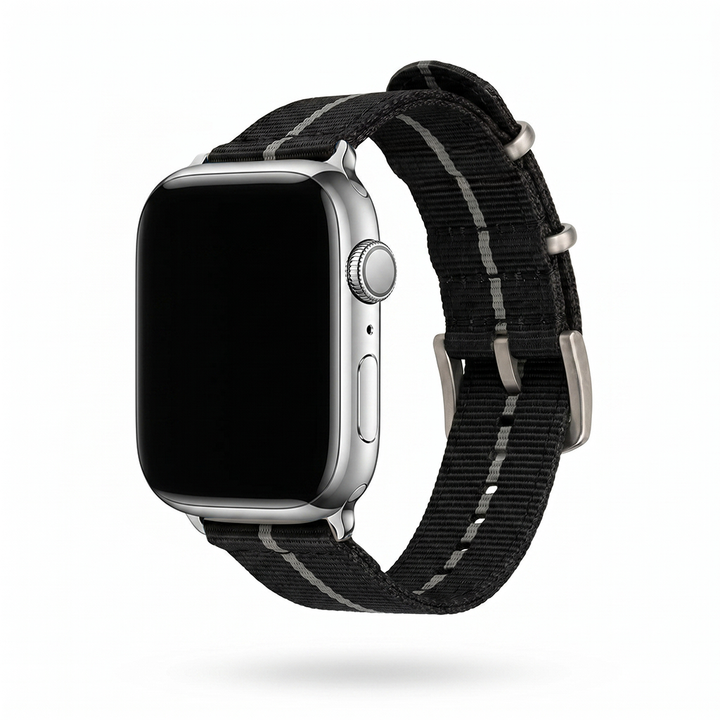 The O2 Band - For Apple Watch - Black Ash