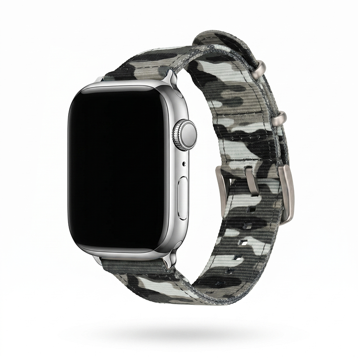 The O2 Band - For Apple Watch - Camo Arctic