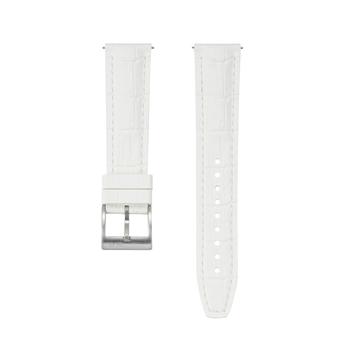 Croc Rubber - White with White