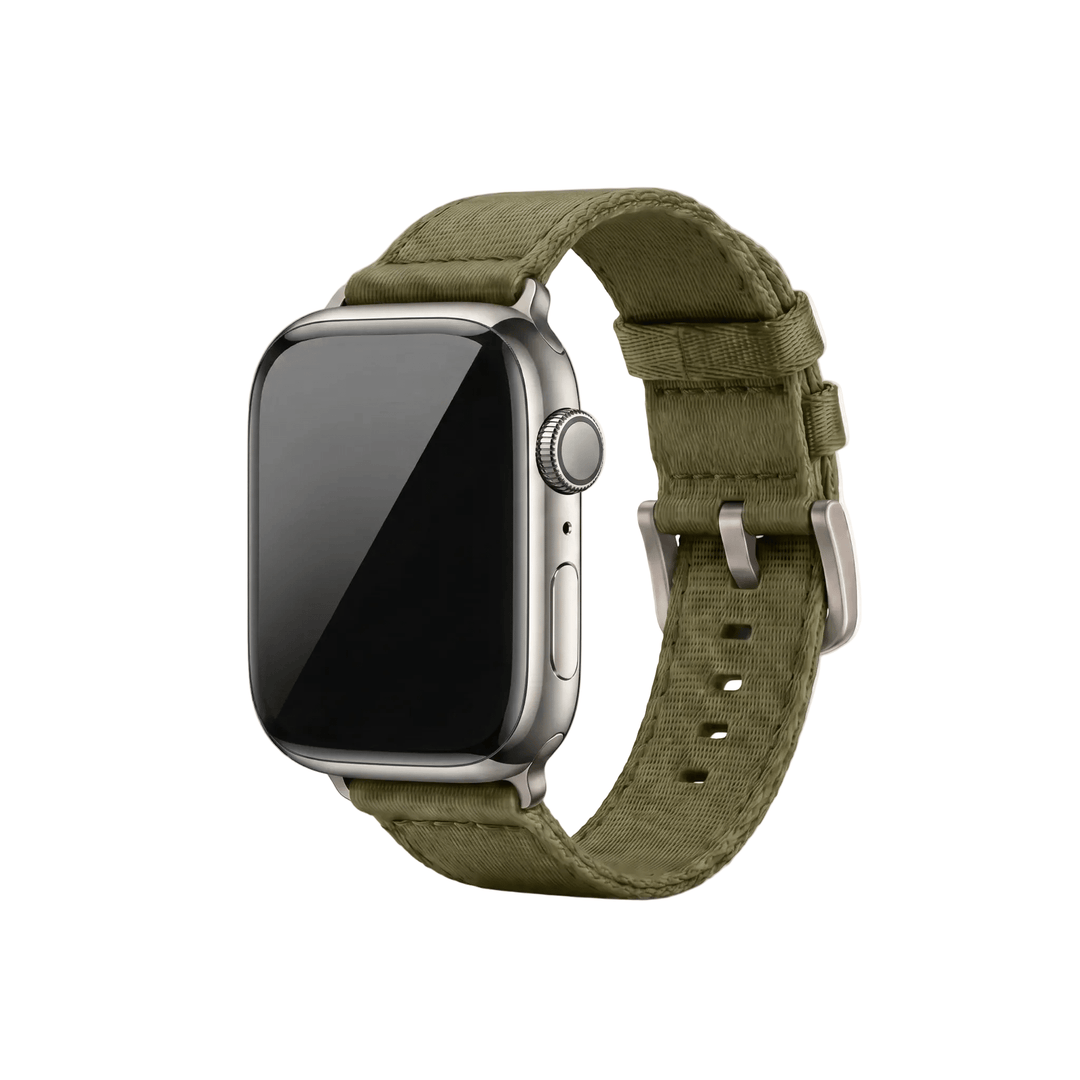 Alpha2 Band - For Apple Watch - Army Green - BluShark Straps