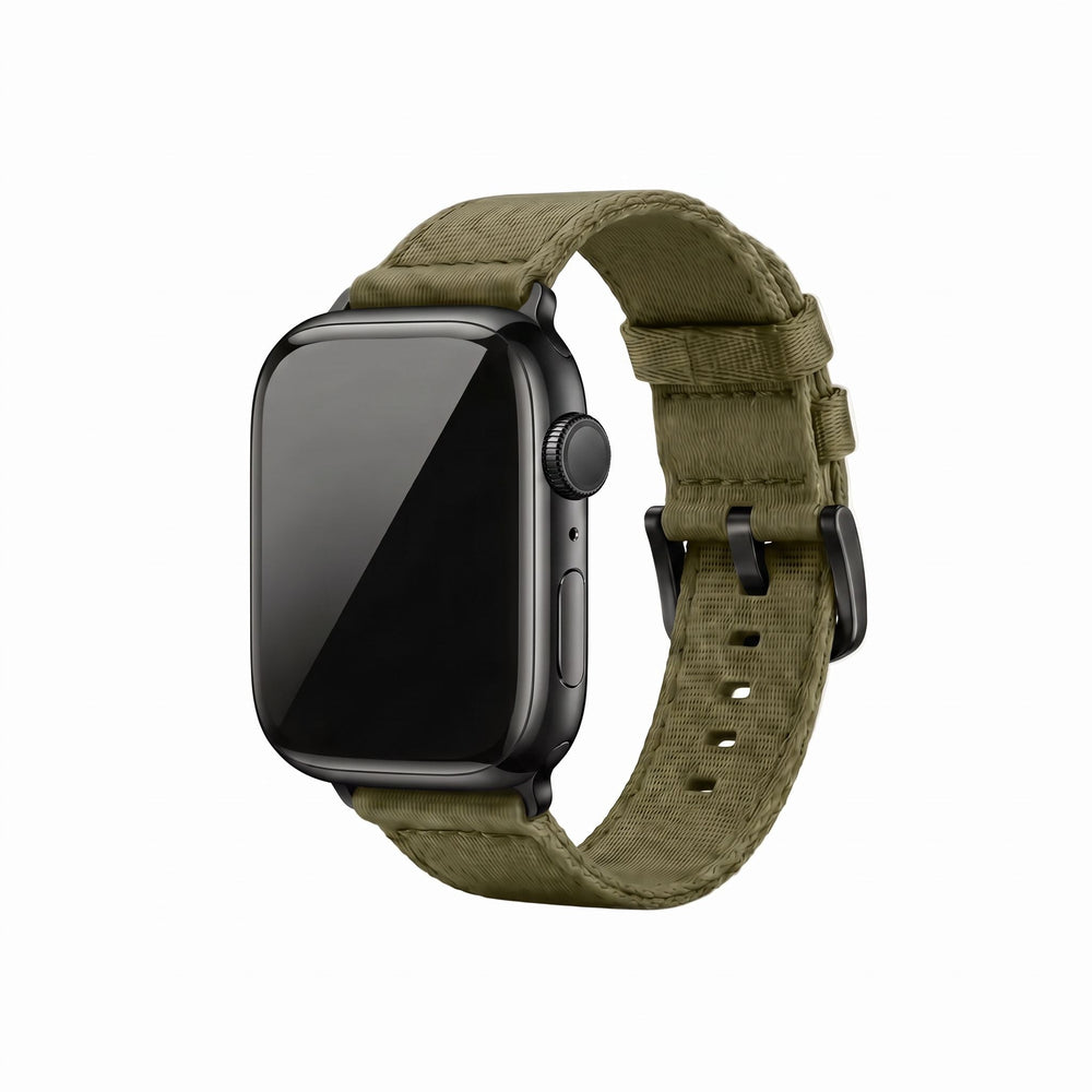 Alpha2 Band - For Apple Watch - Army Green - BluShark Straps