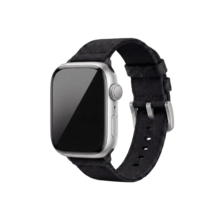 Alpha2 Band - For Apple Watch - Black - BluShark Straps