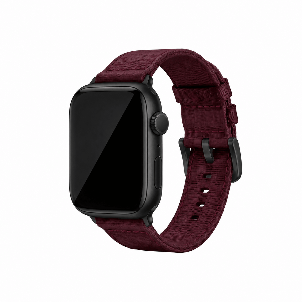Alpha2 Band - For Apple Watch - Burgundy - BluShark Straps