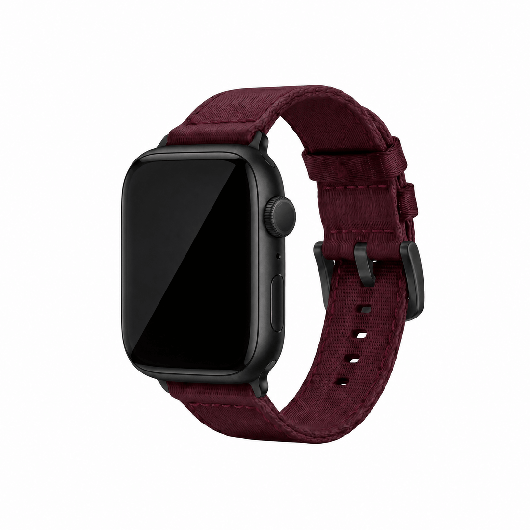 Alpha2 Band - For Apple Watch - Burgundy - BluShark Straps