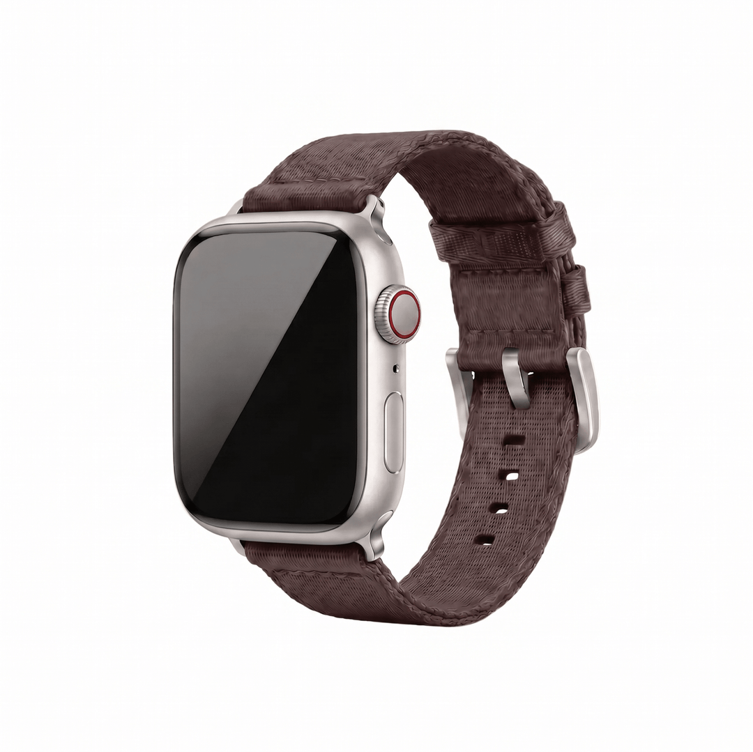 Alpha2 Band - For Apple Watch - Coffee - BluShark Straps
