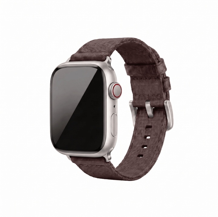 Alpha2 Band - For Apple Watch - Coffee - BluShark Straps