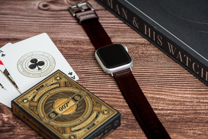 Alpha2 Band - For Apple Watch - Coffee - BluShark Straps