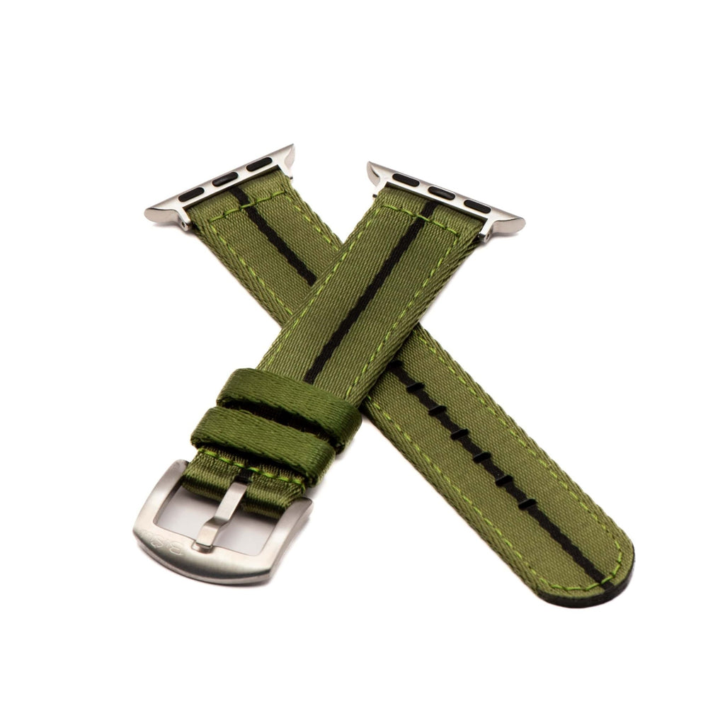 Alpha2 Band - For Apple Watch - Convoy Green - BluShark Straps
