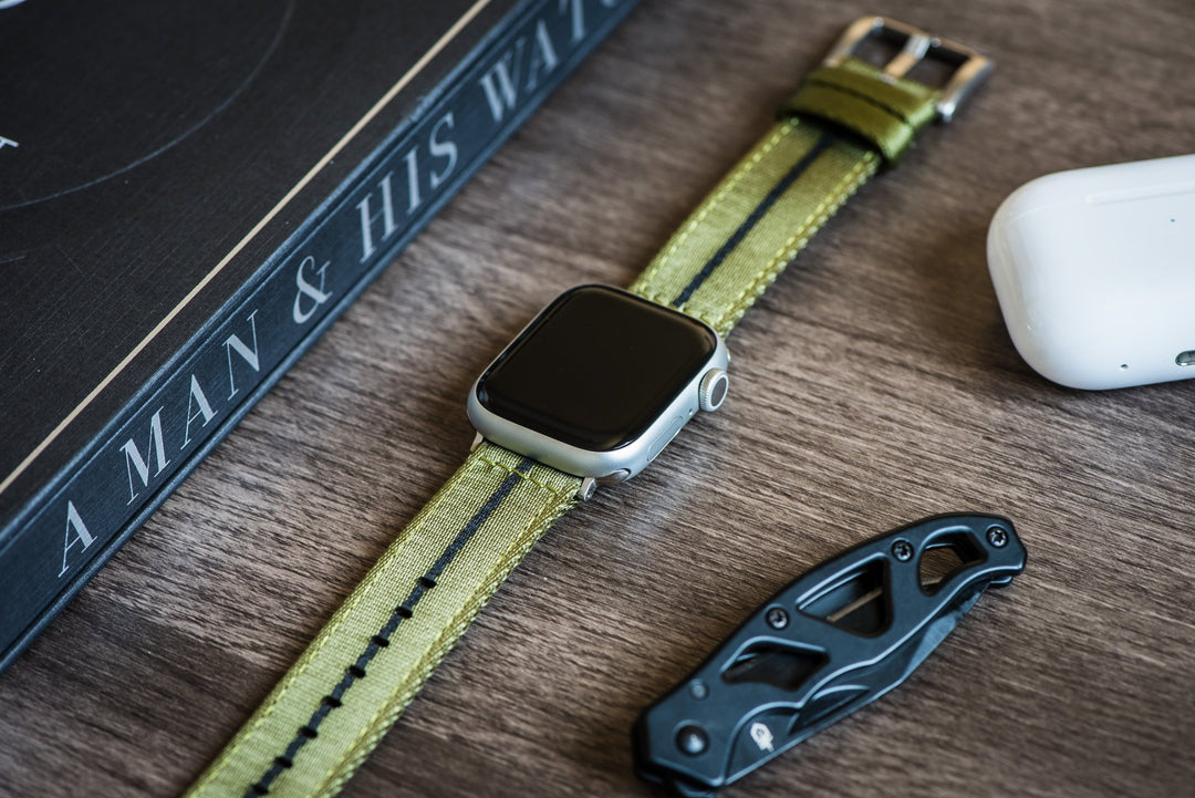 Alpha2 Band - For Apple Watch - Convoy Green - BluShark Straps