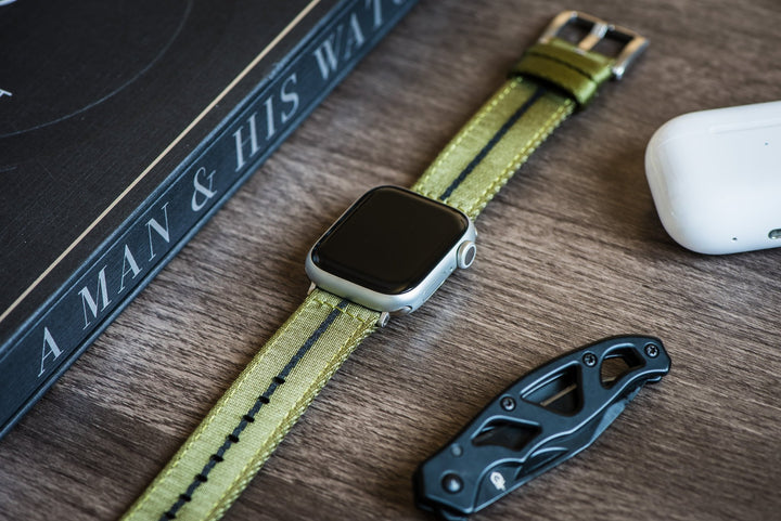Alpha2 Band - For Apple Watch - Convoy Green - BluShark Straps