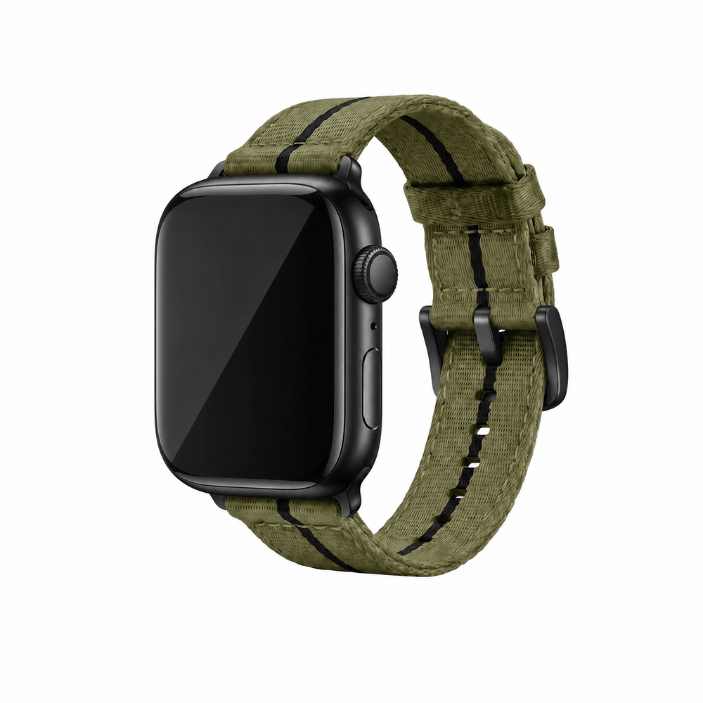 Alpha2 Band - For Apple Watch - Convoy Green - BluShark Straps